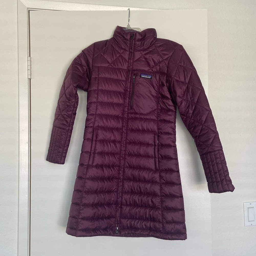 NWOT Patagonia Radalie Purple Quilted Jacket